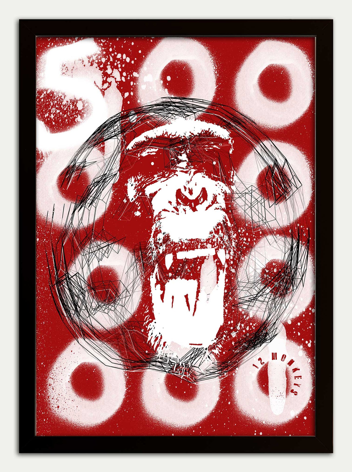 12 Monkeys// "5 Billion" Fine Art Print