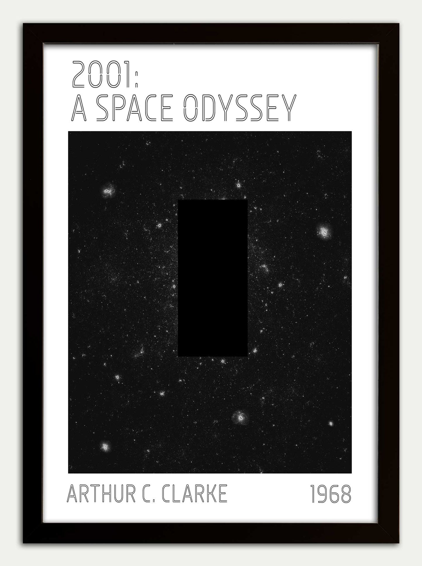 2001: A Space Odyssey "Monolith" Fine Art Print