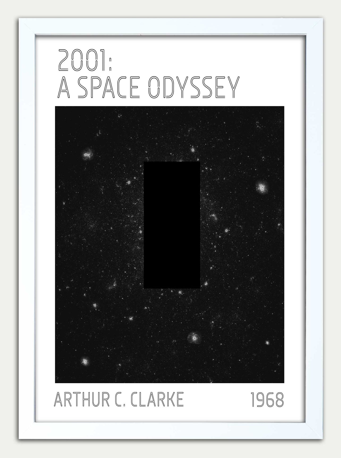 2001: A Space Odyssey "Monolith" Fine Art Print
