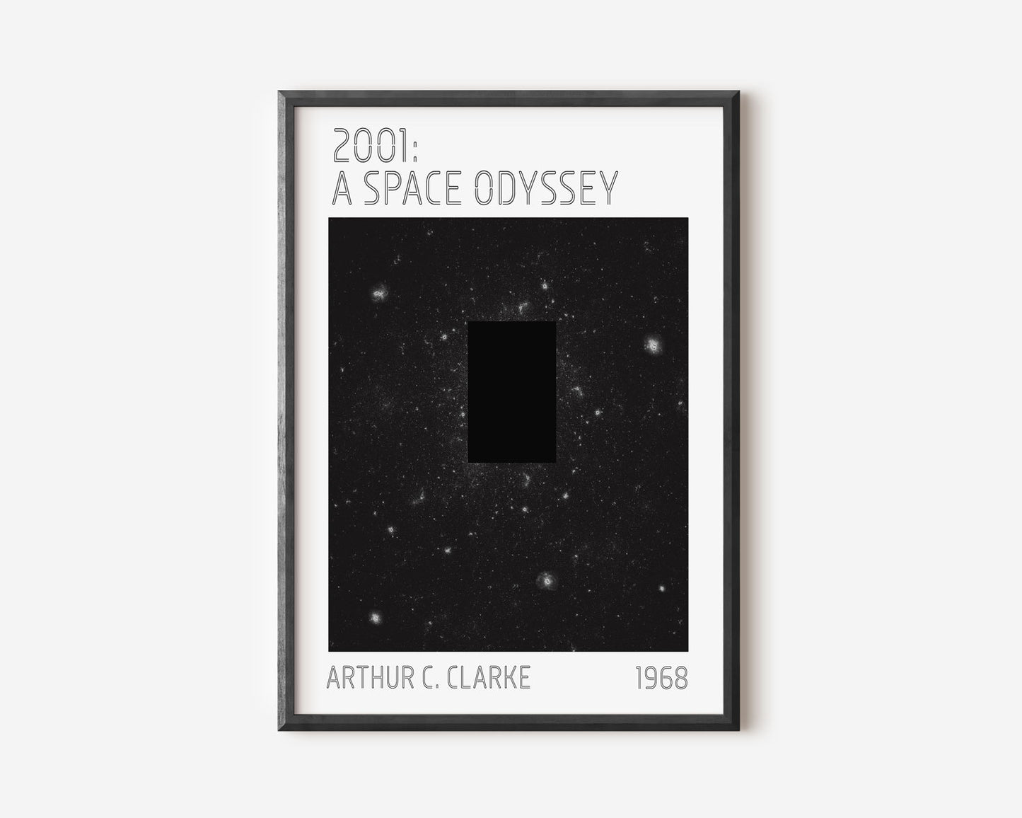 2001 Space Odyssey// Full of Stars Matt Print