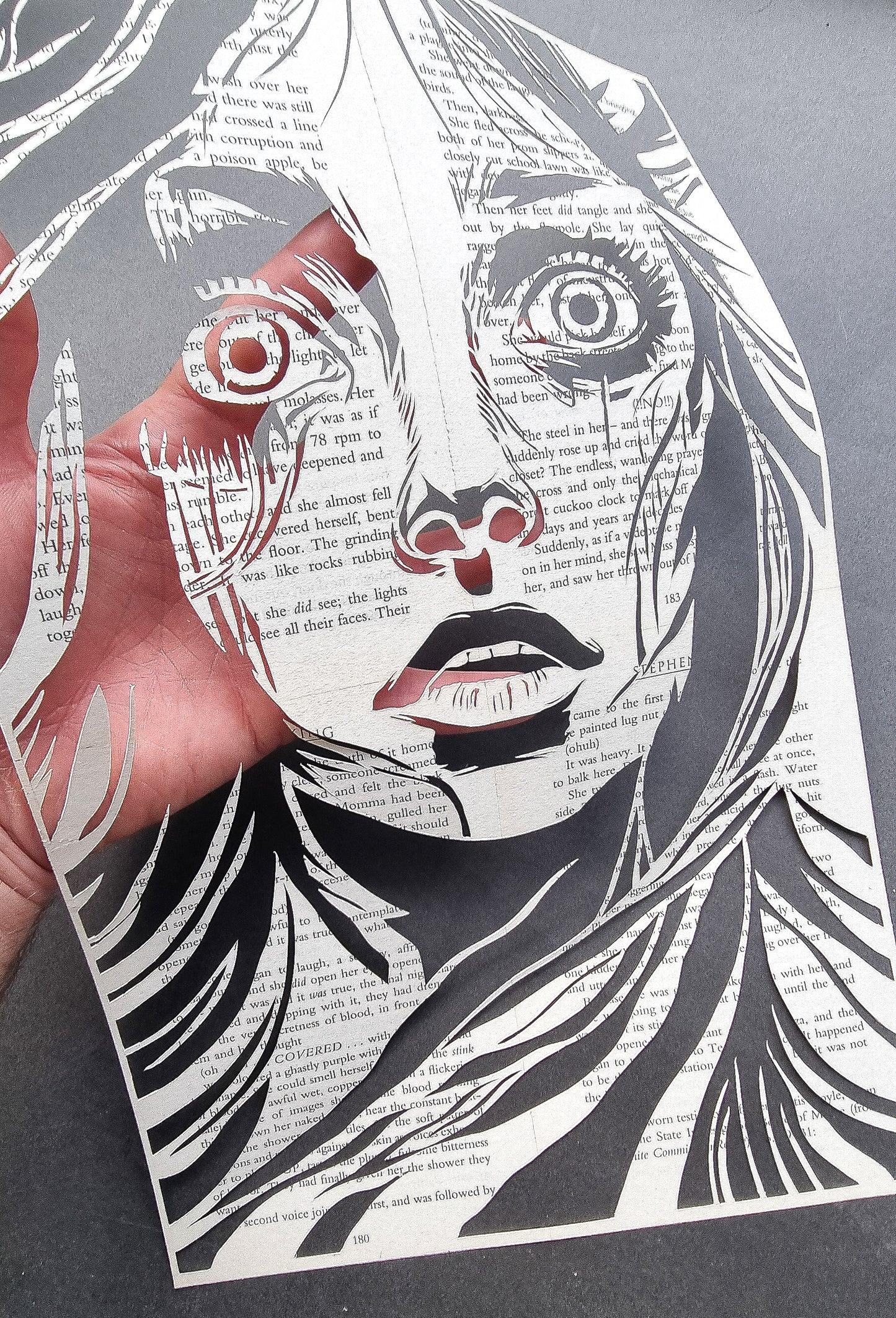 Carrie// "And Then The World Exploded" Fine Art Print