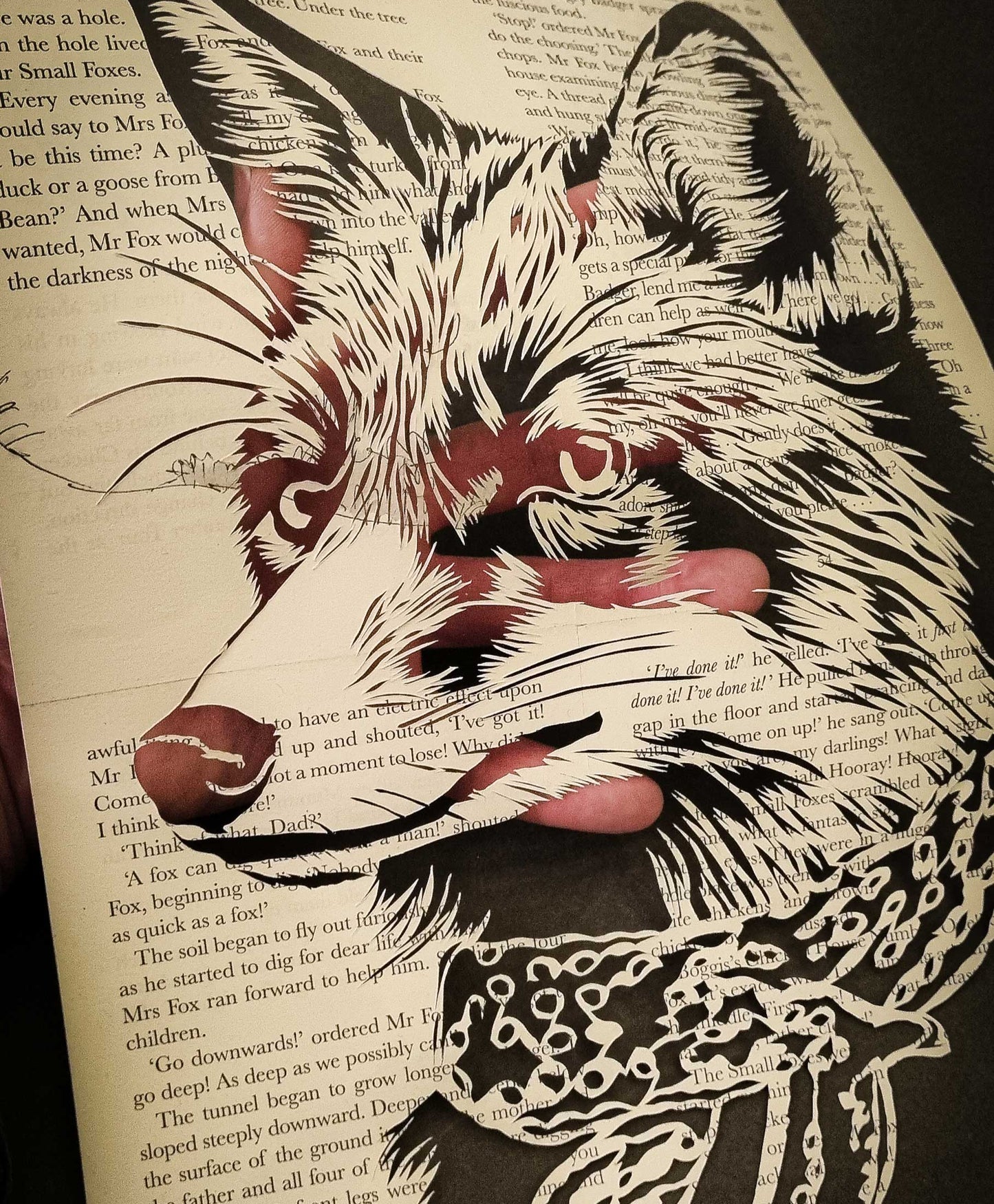 Fantastic Mr Fox// "Fantastic" Grunge Fine Art Print