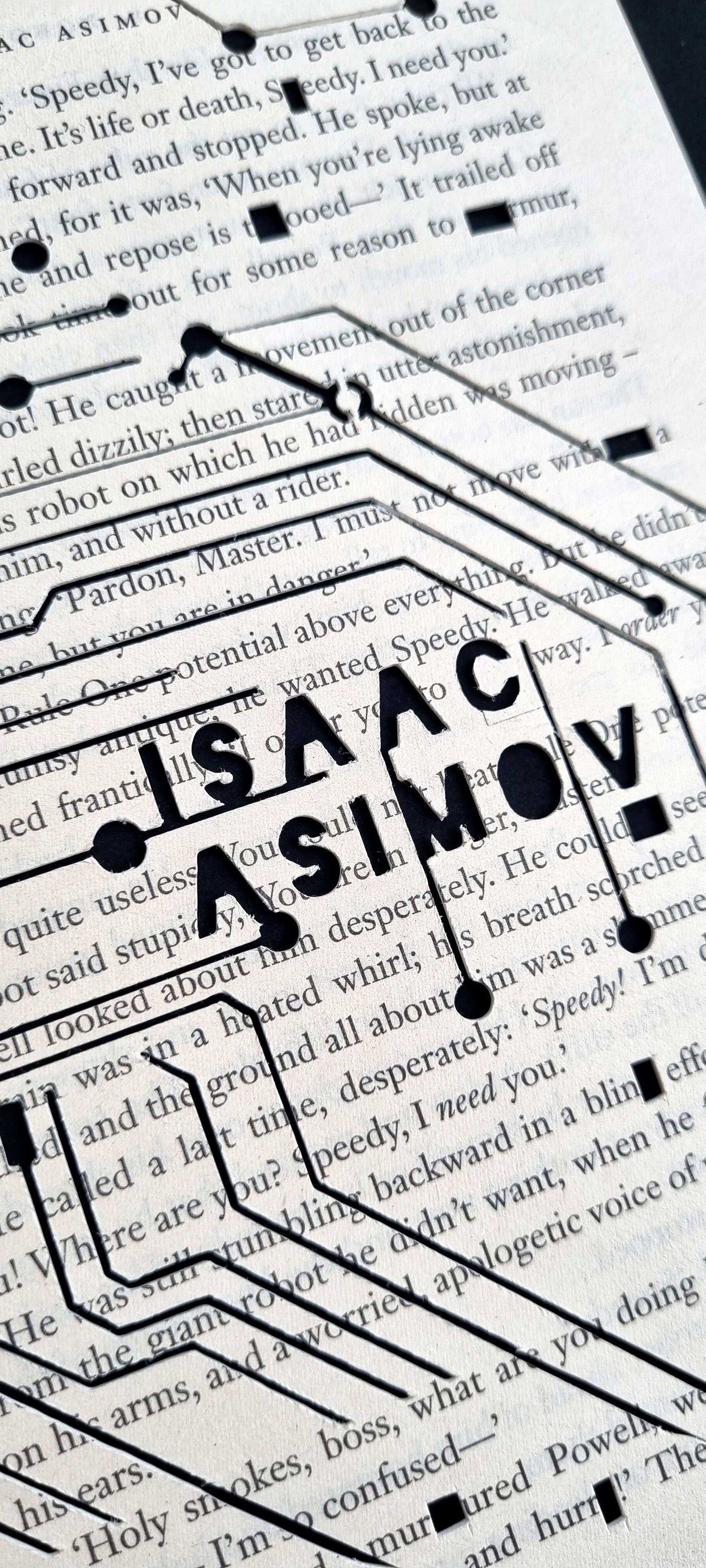 I, Robot "Replaced" Original Papercut