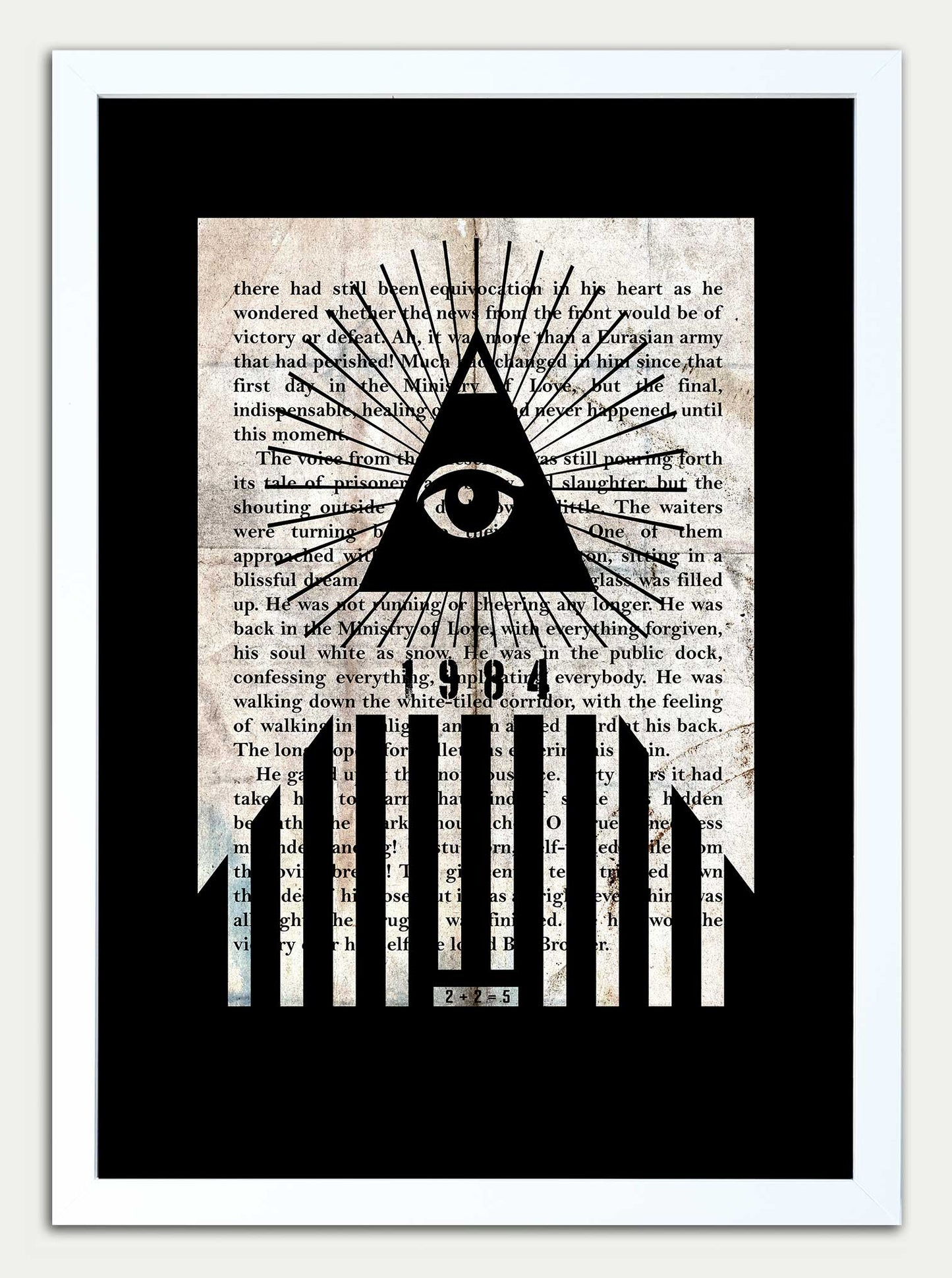 1984// "2+2=5" Fine Art Print