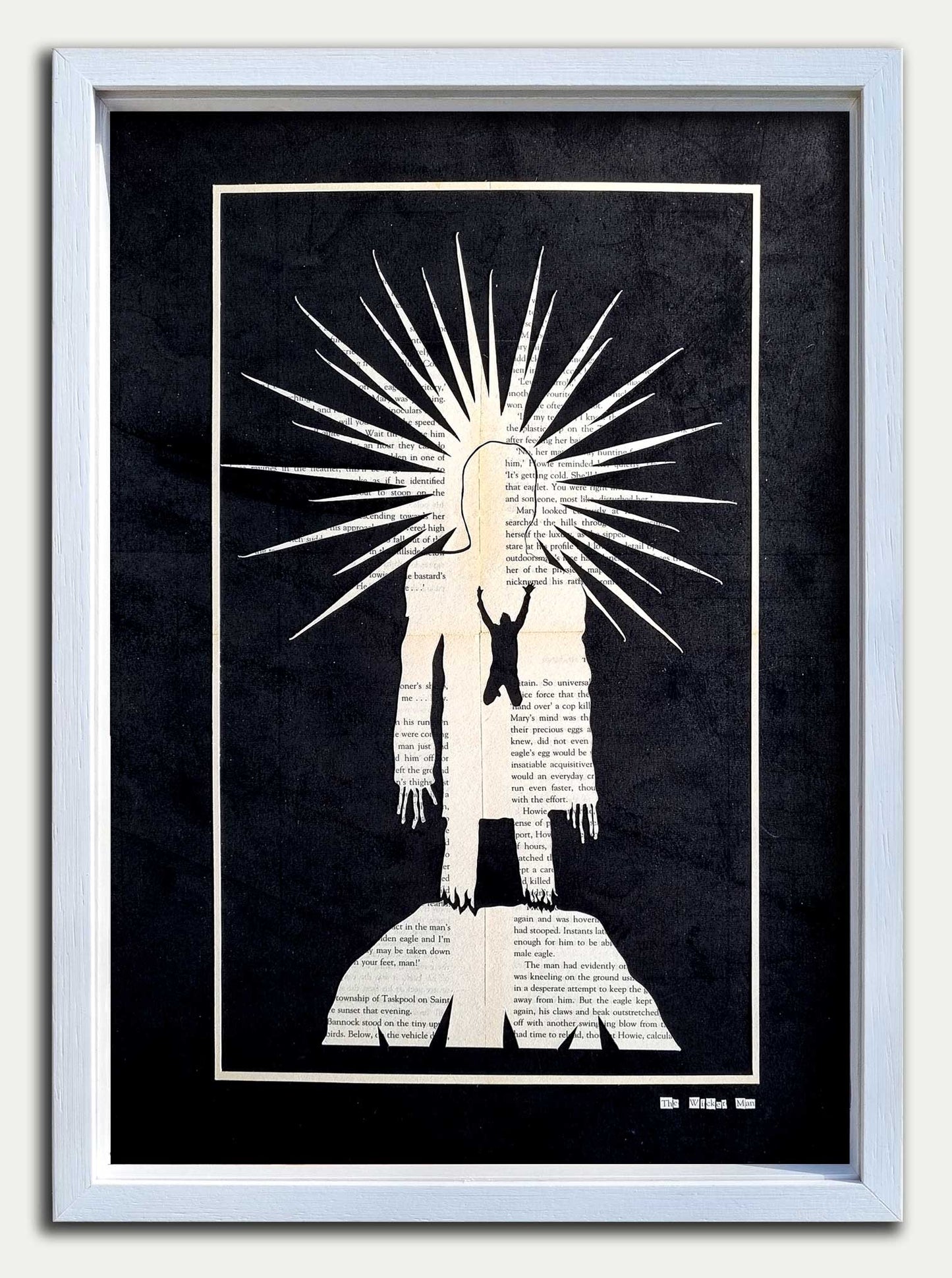 The Wicker Man// "Oh God" Double Page Original Papercut Study
