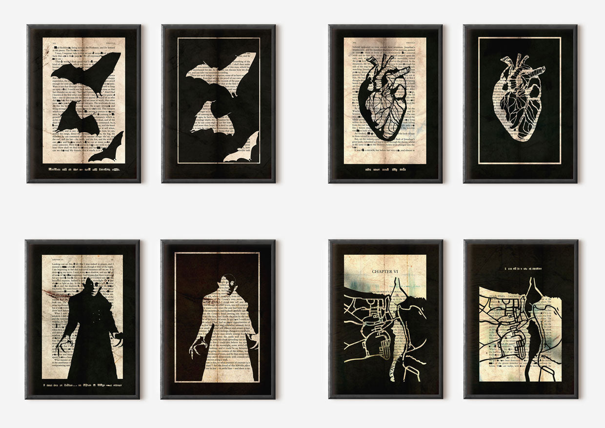 Dracula 9 Print Collection