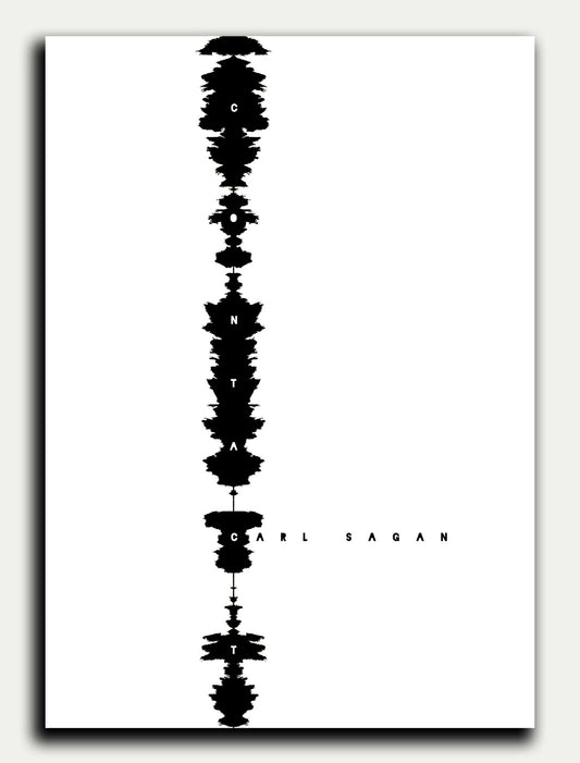 Contact// 1420 Megahertz Hydrogen Line Greeting Card