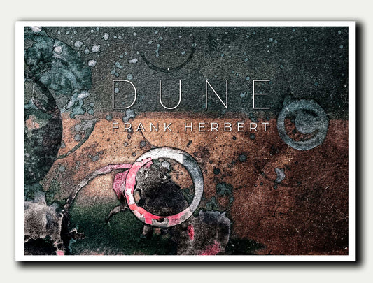 DUNE// "Cyanotype Horizons" Greeting Card