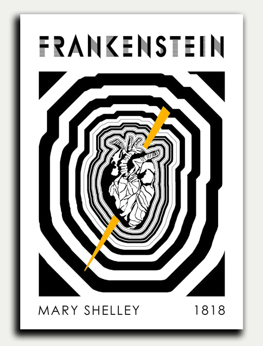 Frankenstein// Twisted Hearter Starter Greeting Card