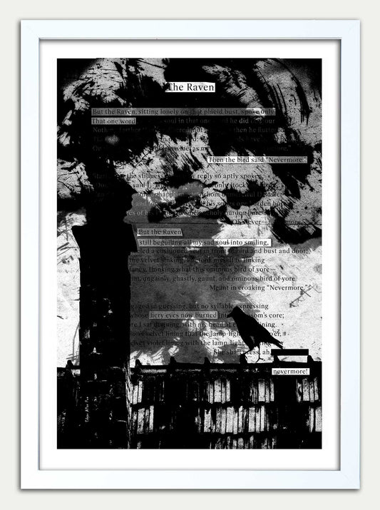 Raven// "Beguiling My Sad Soul" Fine Art Prints