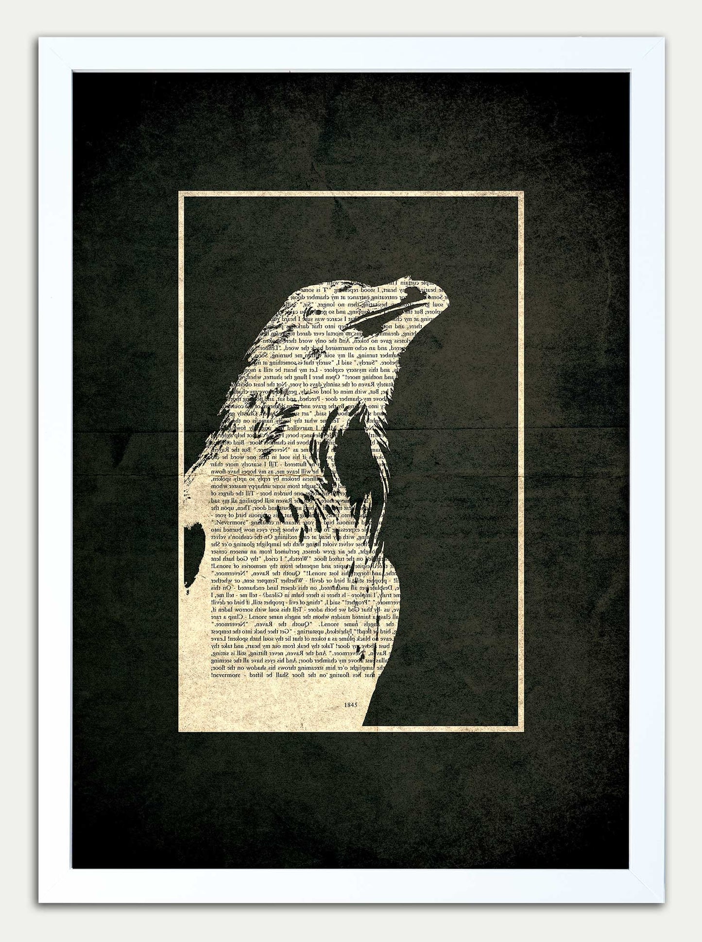 Raven// "Black Raven 1845" Double Fine Art Print Set