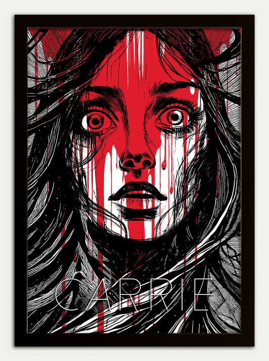 Carrie// "And Then The World Exploded" Fine Art Print