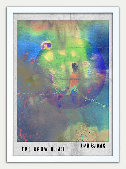 Crow Road "Bird on a Wire" Grunge Edition Fine Art Print
