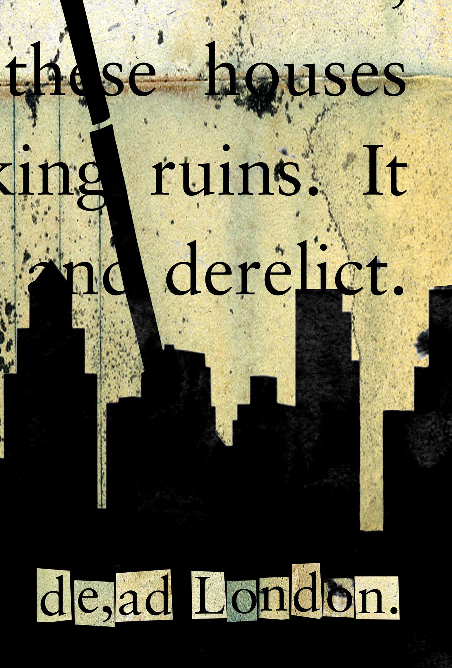 War of the Worlds "Dead London" Micro cut ACEO