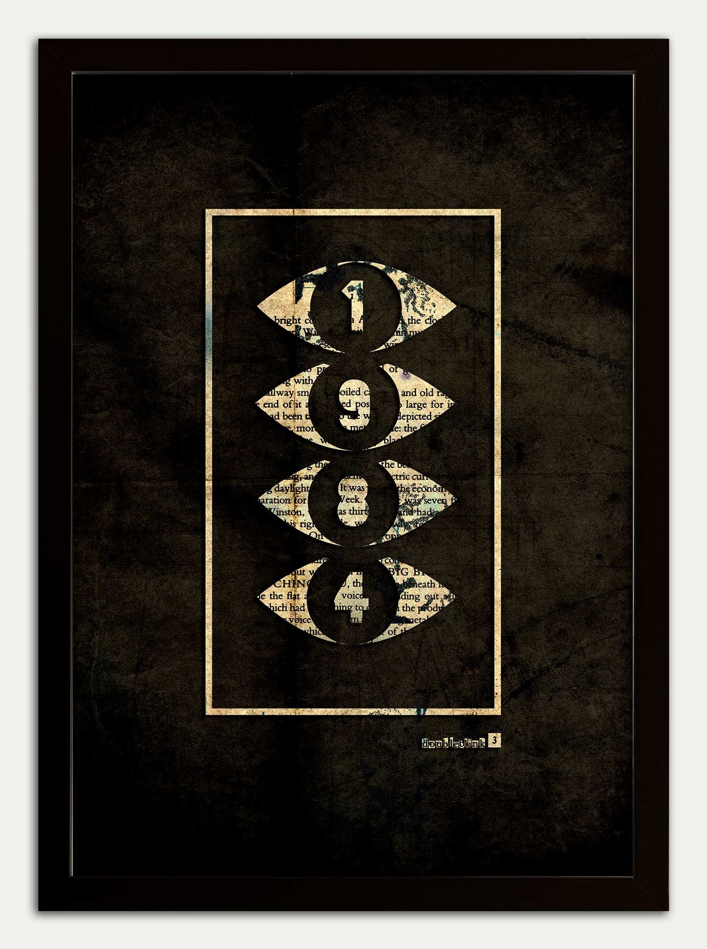 1984 "DOUBLEBLINK 3" Double Print Fine Art Edition