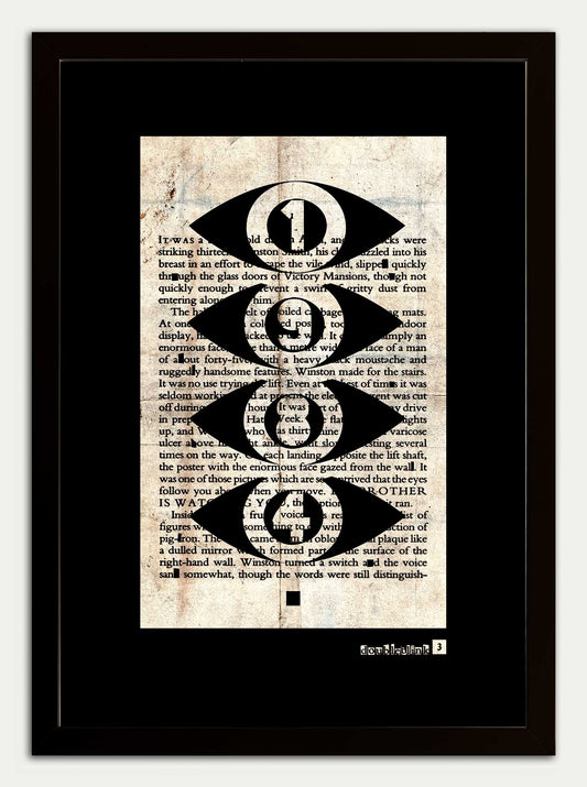1984// "DoubleBlink3" Fine Art Print