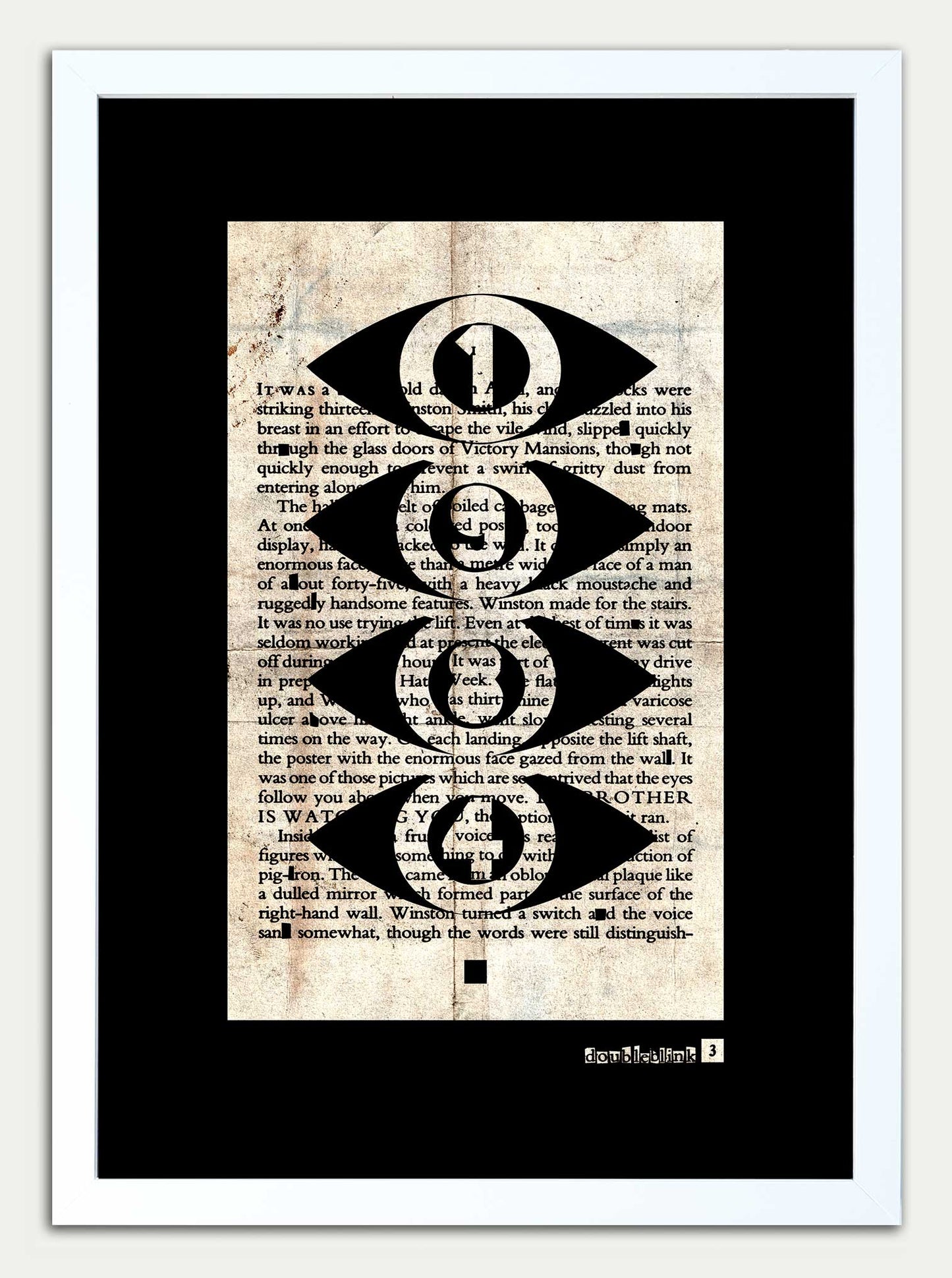 1984// "DoubleBlink3" Fine Art Print
