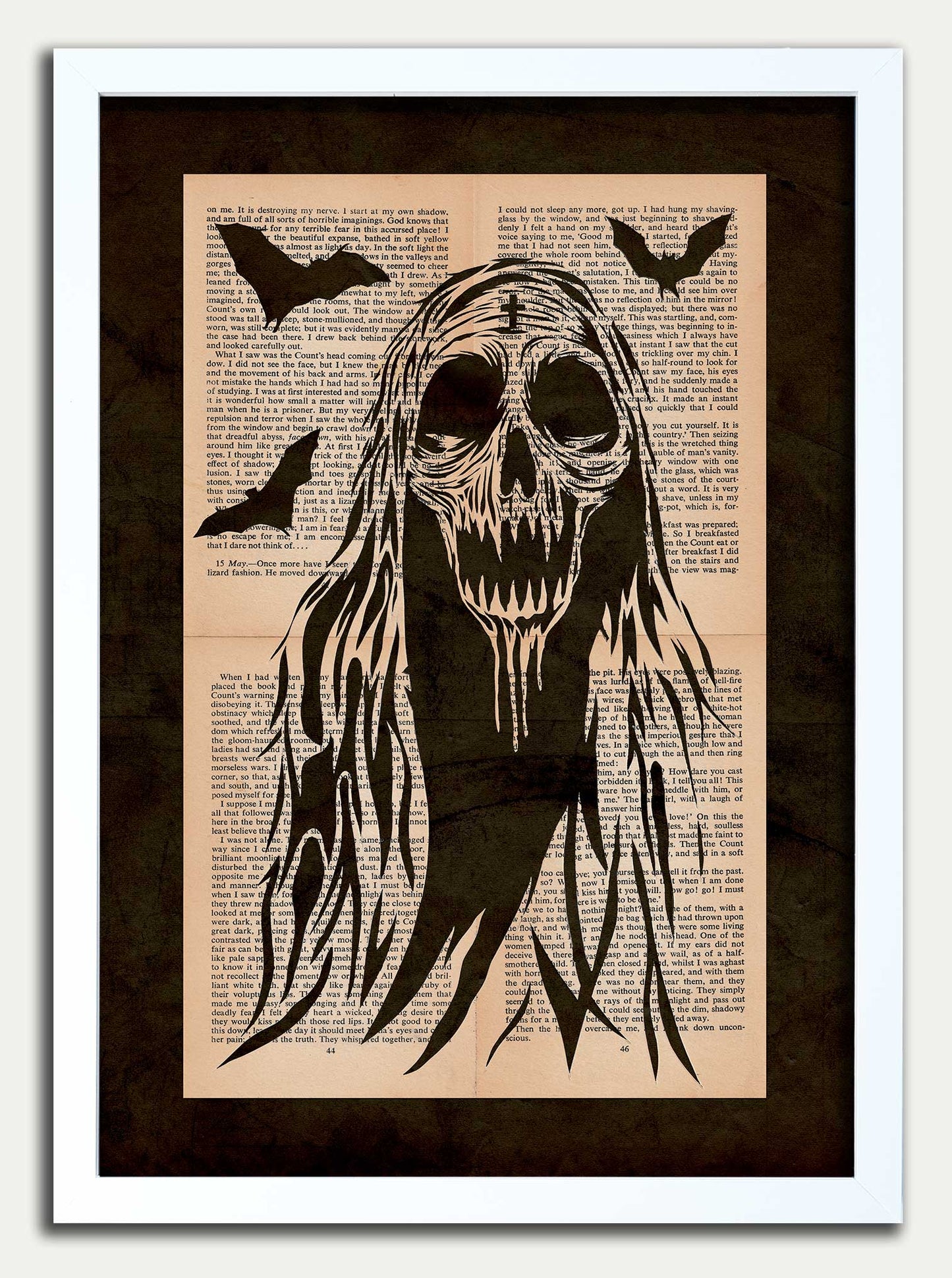 Dracula// "Centuries Old" Original Papercut