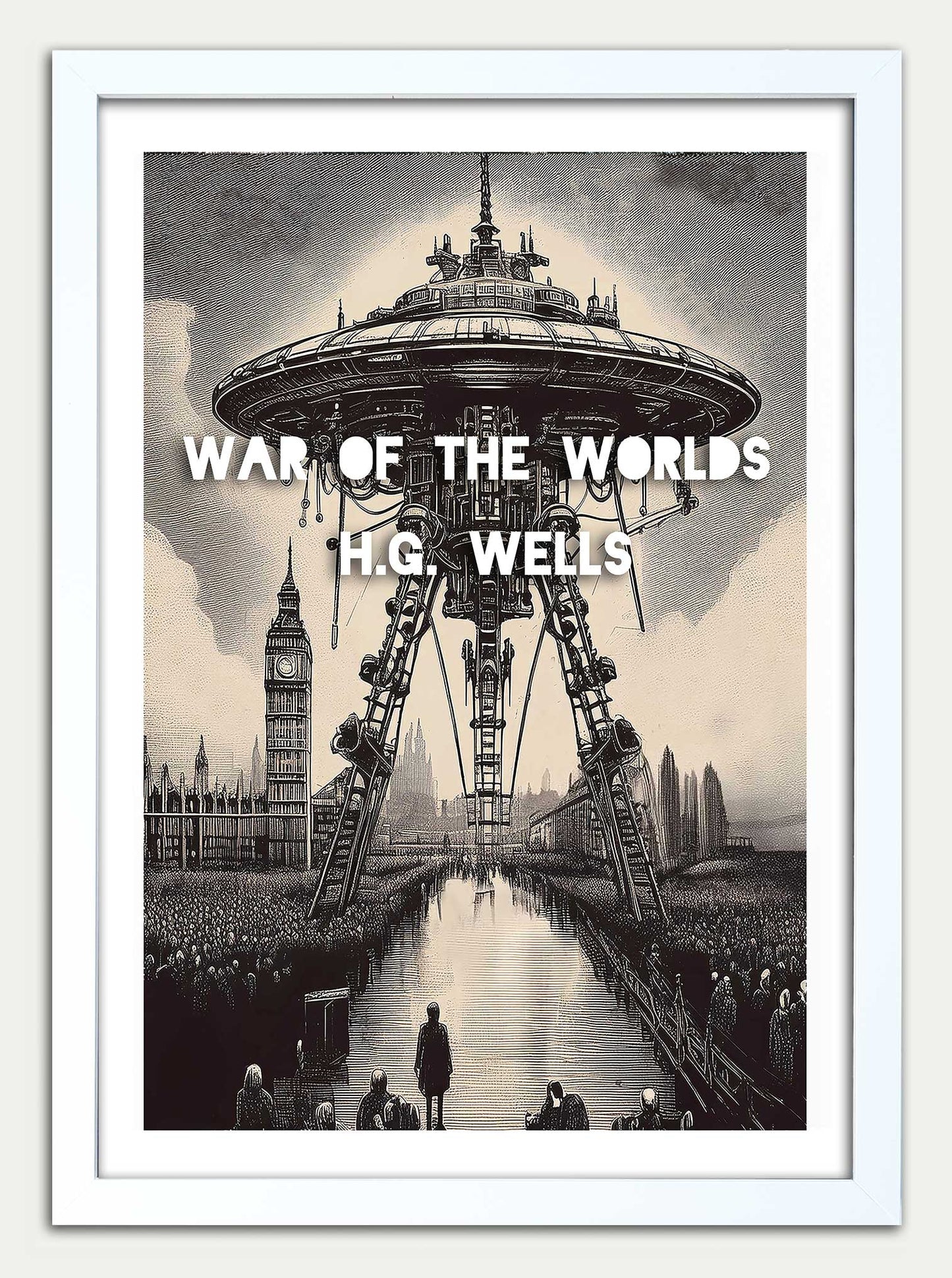 War of the Worlds// "End of the Line" Fine Art Print