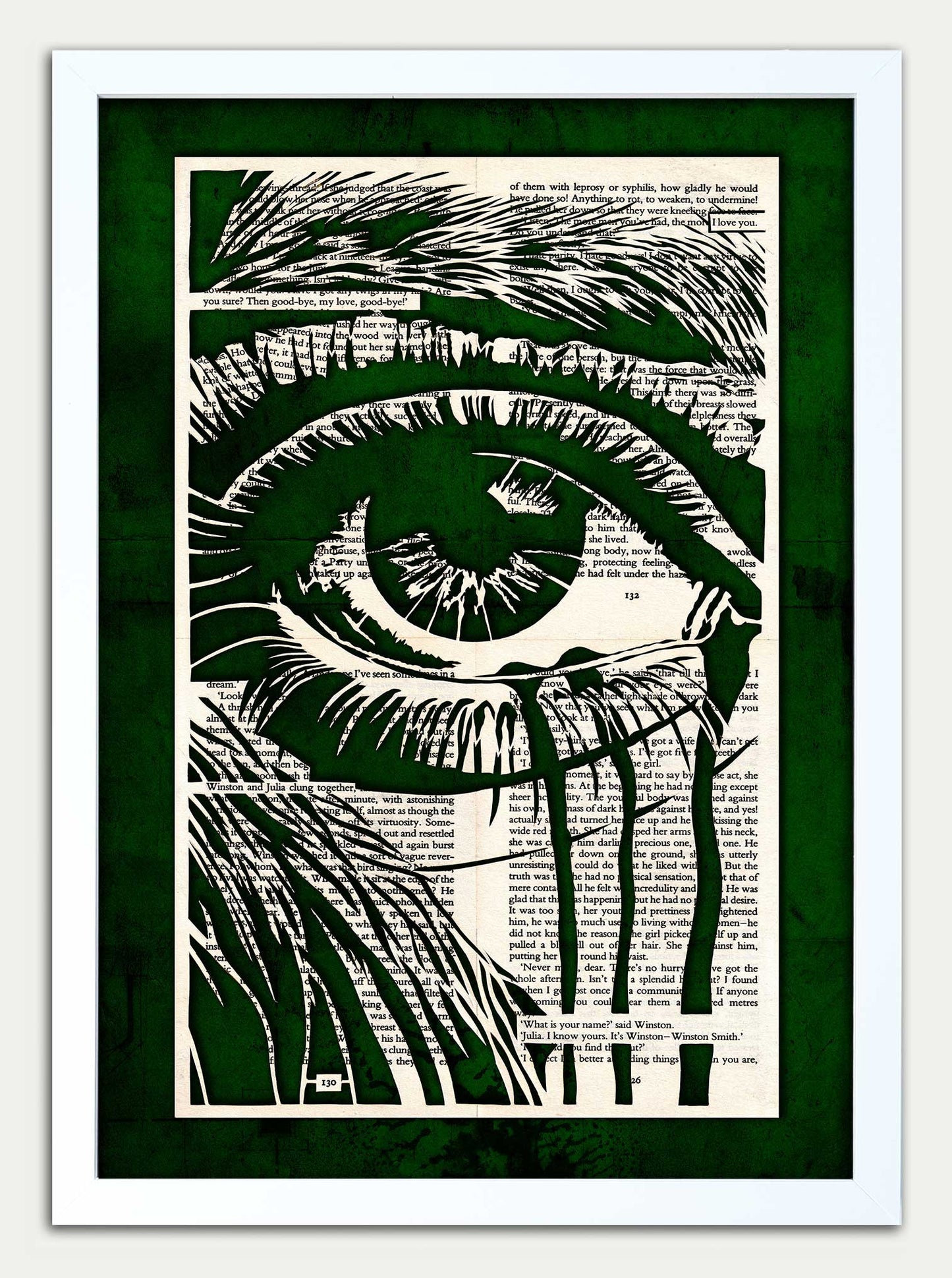 1984// "Eye of Julia" Fine Art Print