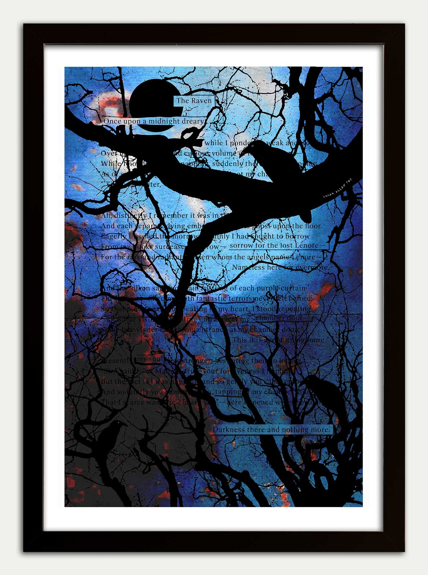 Raven// "Fantastic Terrors" Fine Art Prints