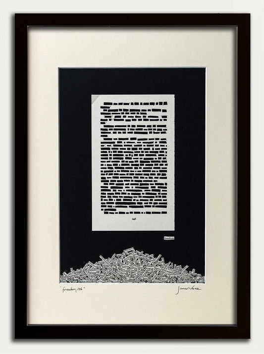 1984 "Freedom 246" | Single Paper Cut | Limied Edition 1 of 1