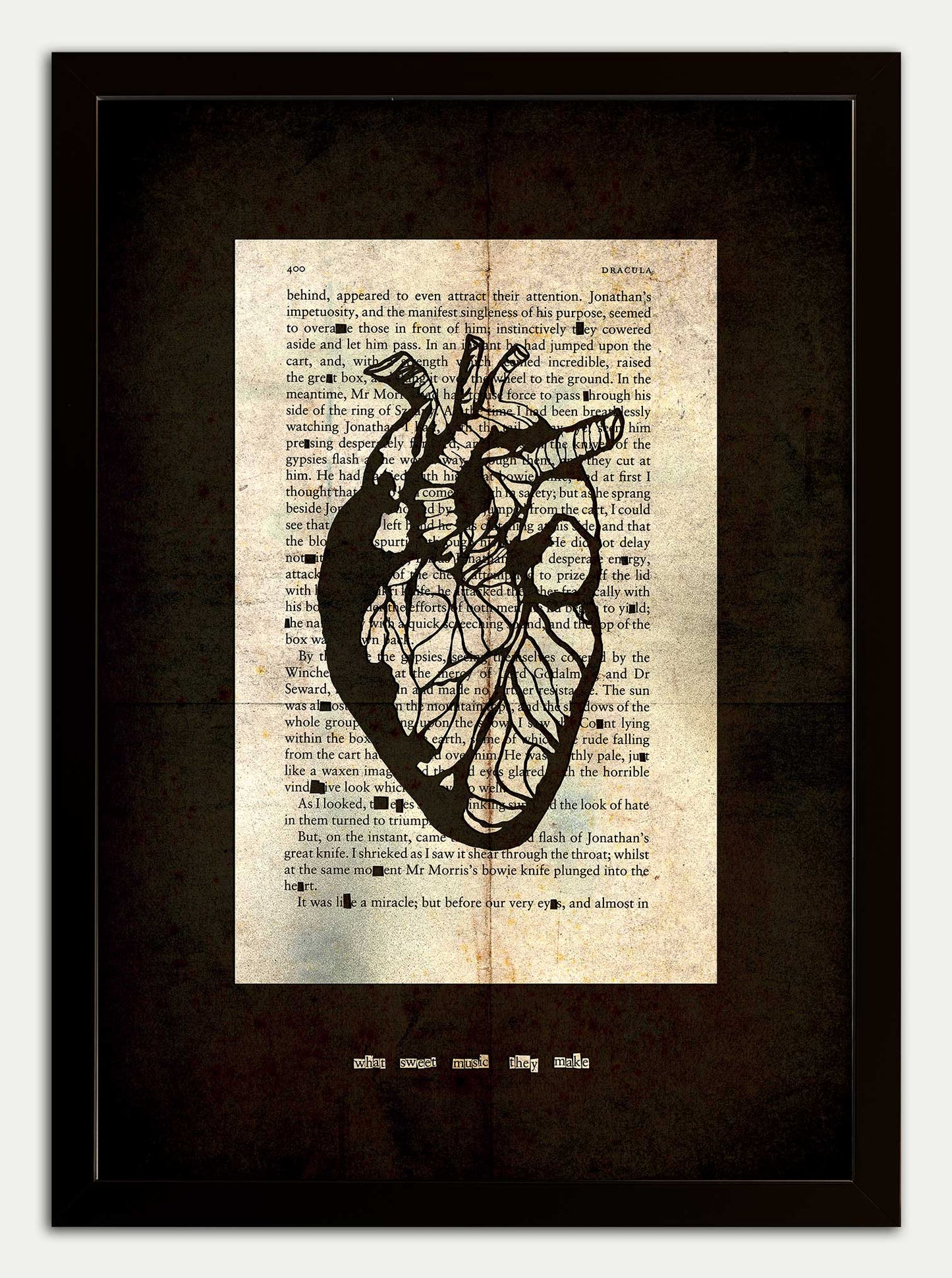 Dracula // "Heart Stopper 400" Double Print Fine Art Edition