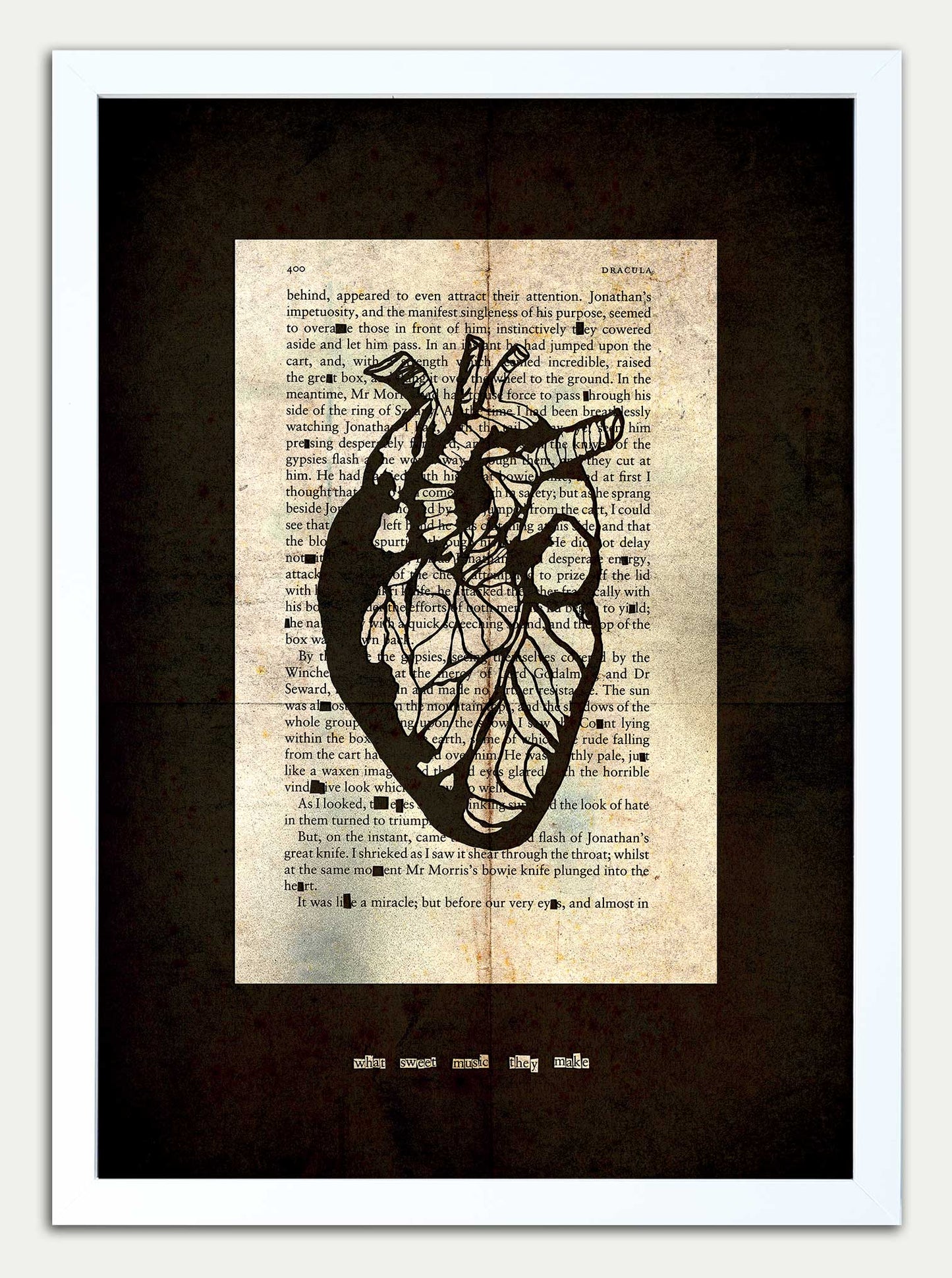 Dracula // "Heart Stopper 400" Double Print Fine Art Edition
