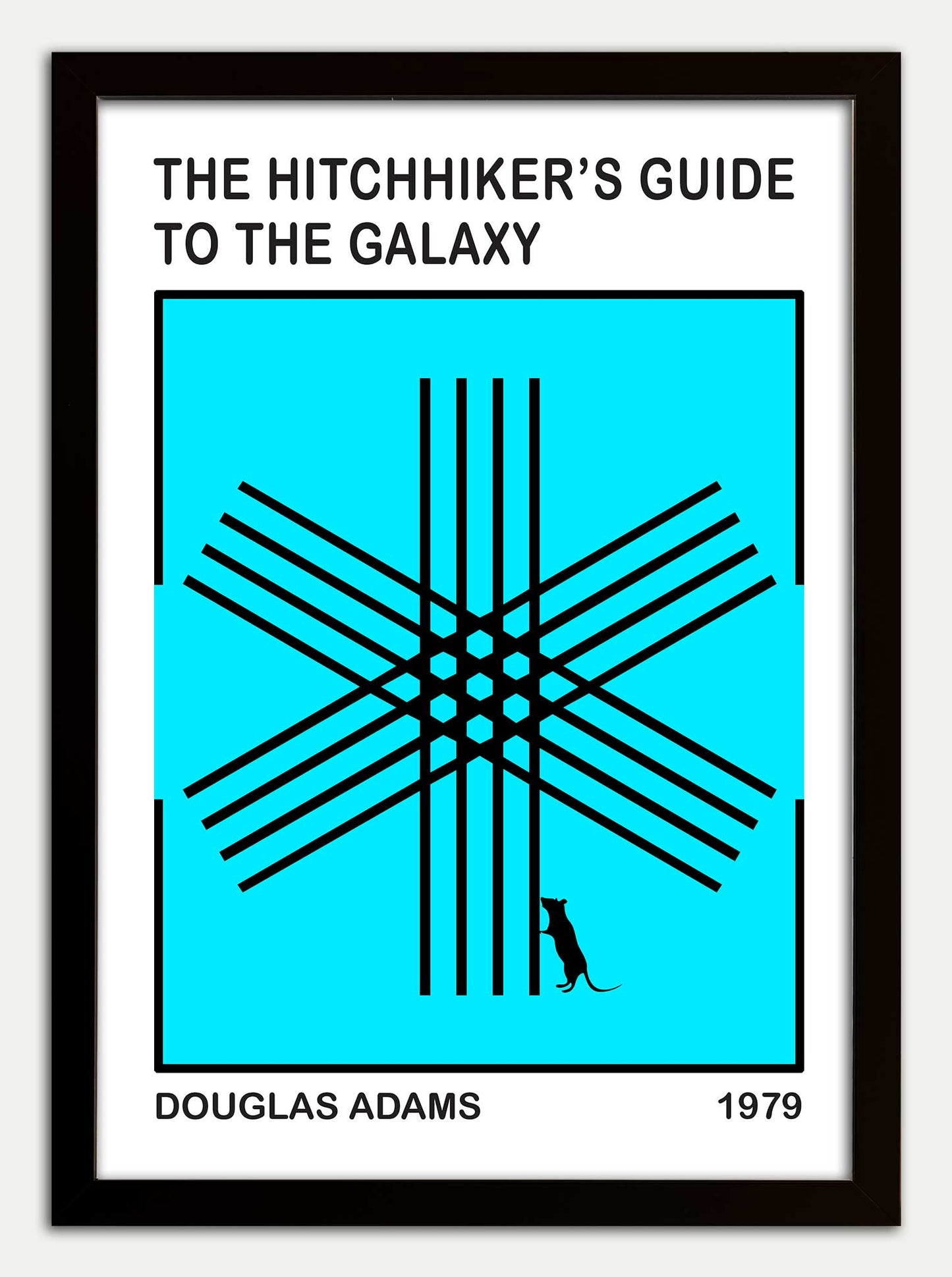 Hitchhiker's Guide to the Galaxy// "Asterisk & Mouse" Fine Art Print