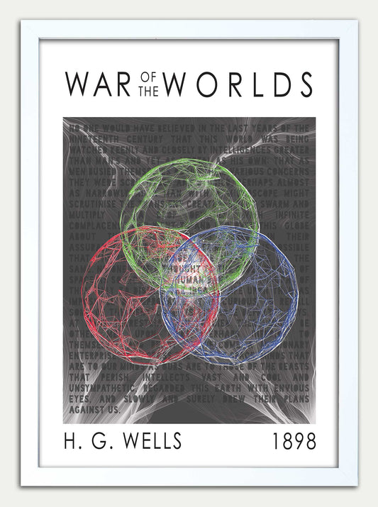 War of the Worlds "Human Thought" Fine Art Print