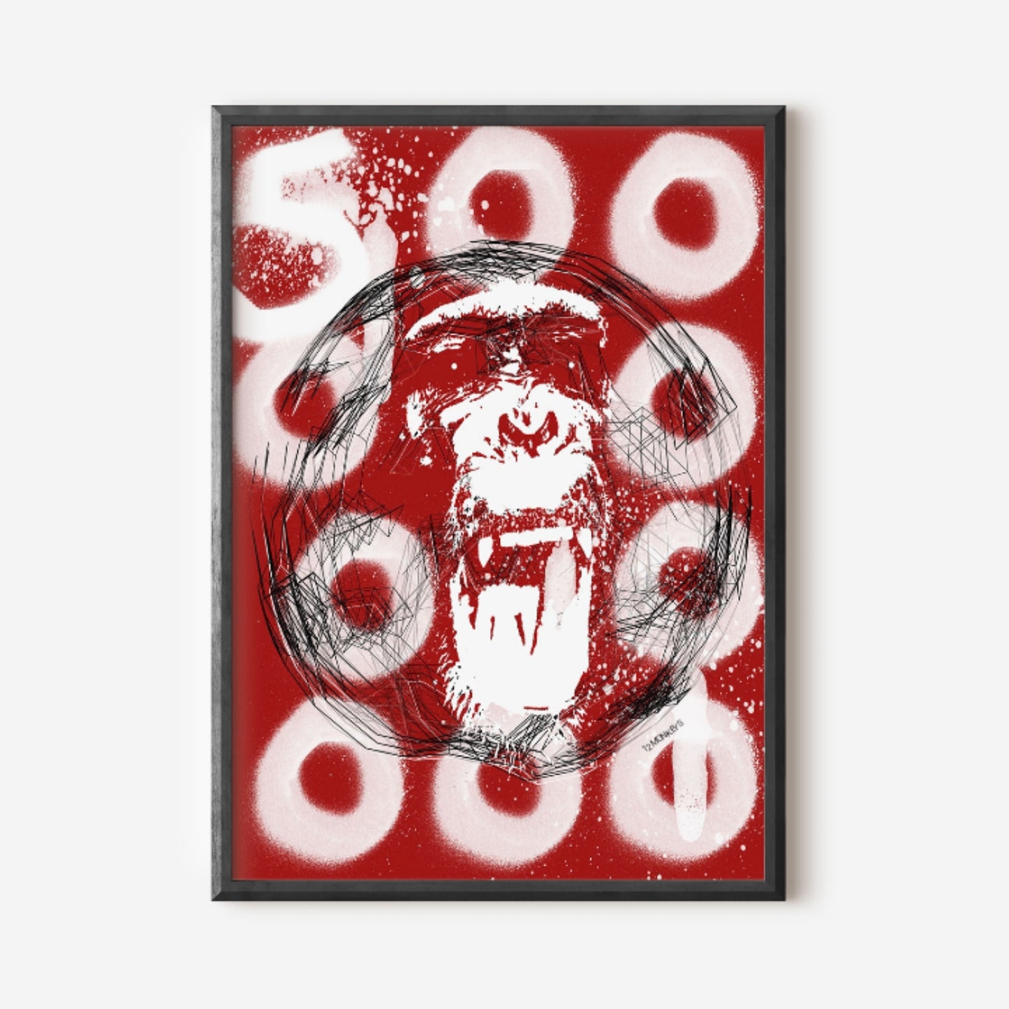 12 Monkeys// "5 Billion" Print