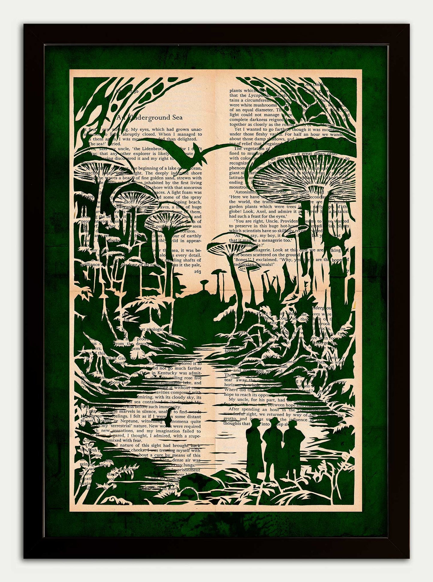 Journey to the Centre of the Earth// "Mushrooms on the Shore" Fine Art Print