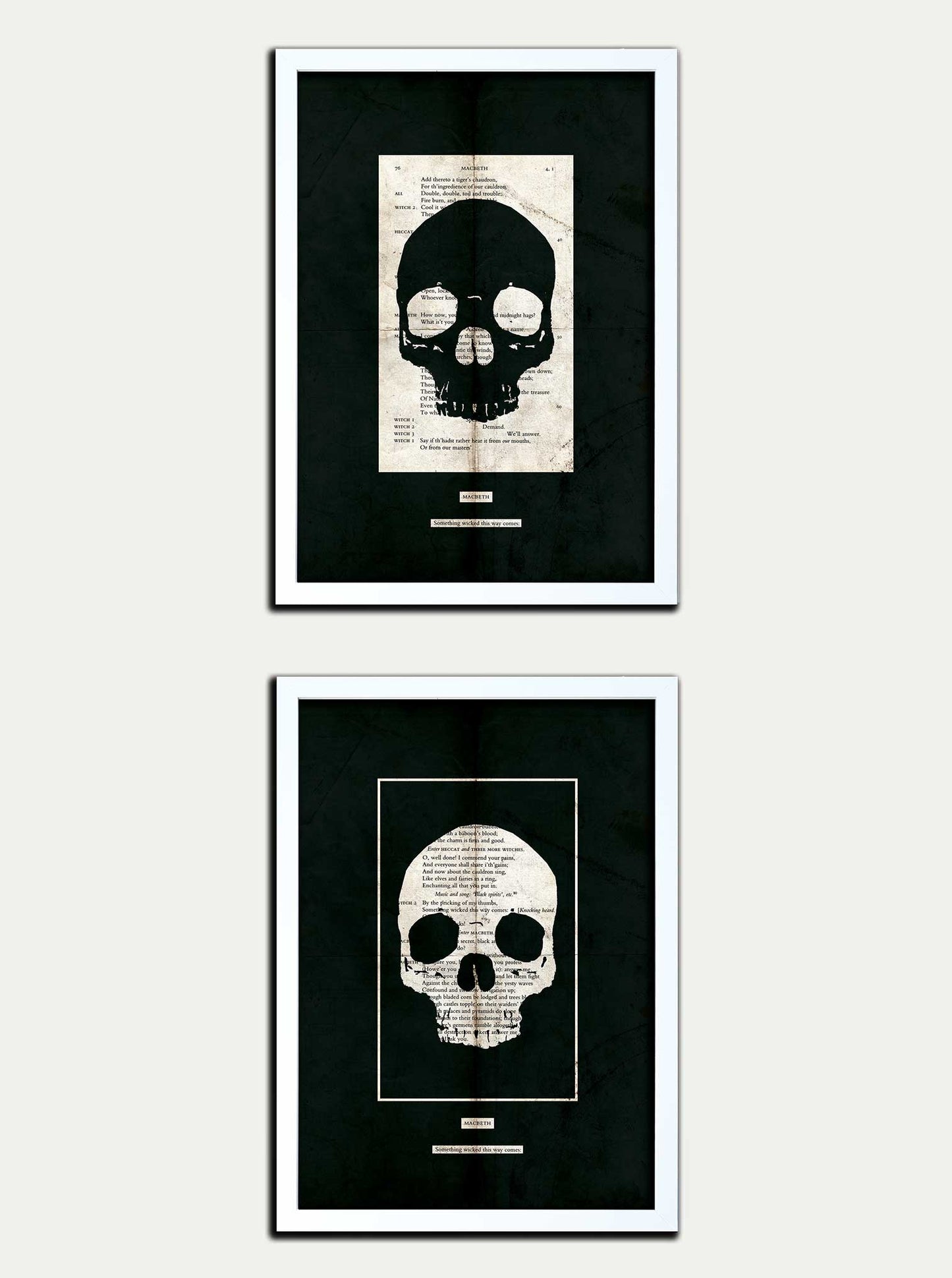 Macbeth "Something Wicked" Double Fine Art Print