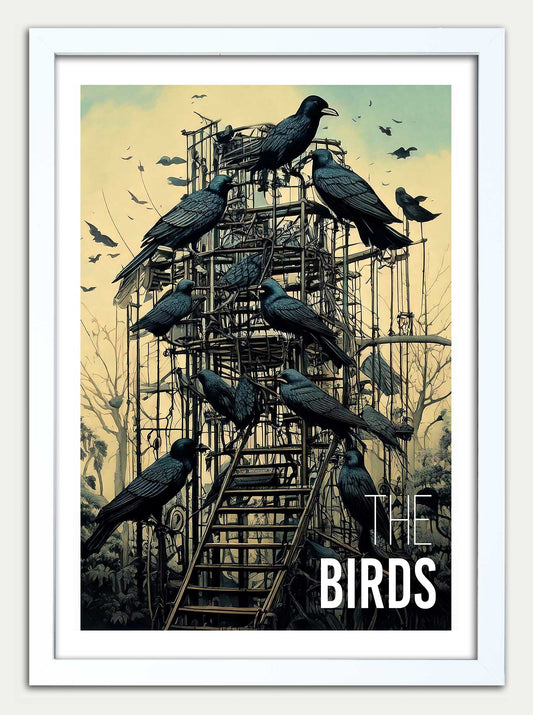 Birds// "This is My Climbing Frame" Fine Art Print