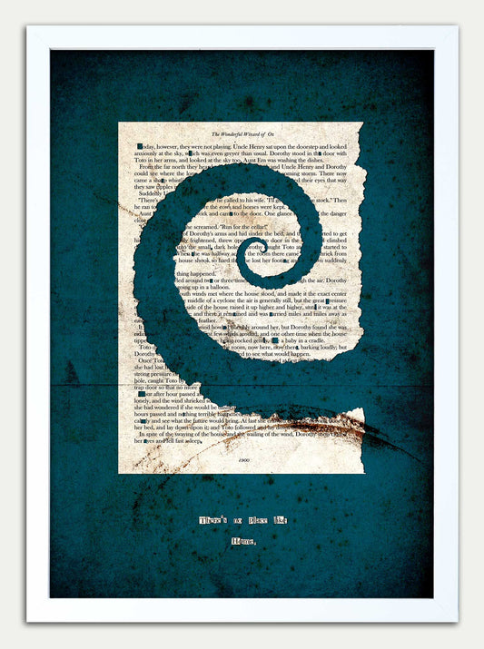 Wizard of Oz // "North Witch Blue" Fine Art Print