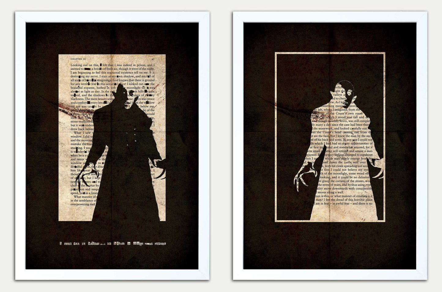 Dracula // "Nosferatu 41" Double Print Fine Art Edition