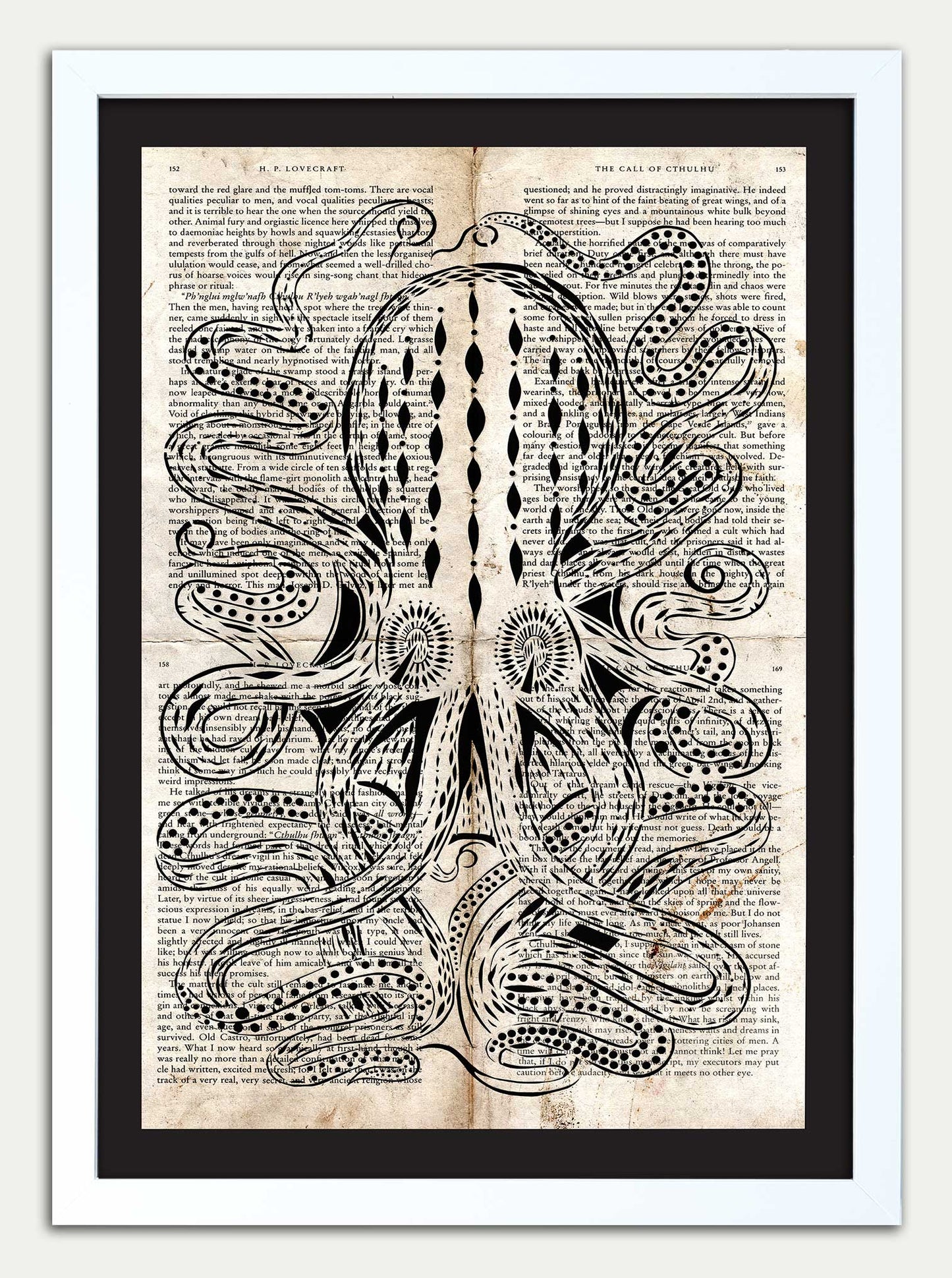 Call of Cthulhu// "Octopus I" Fine Art Print