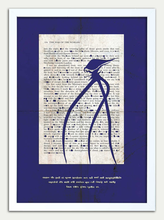 War of the Worlds// "Across The Gulf of Space" Fine Art Print