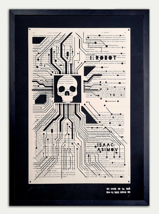 I, Robot "Replaced" Original Papercut