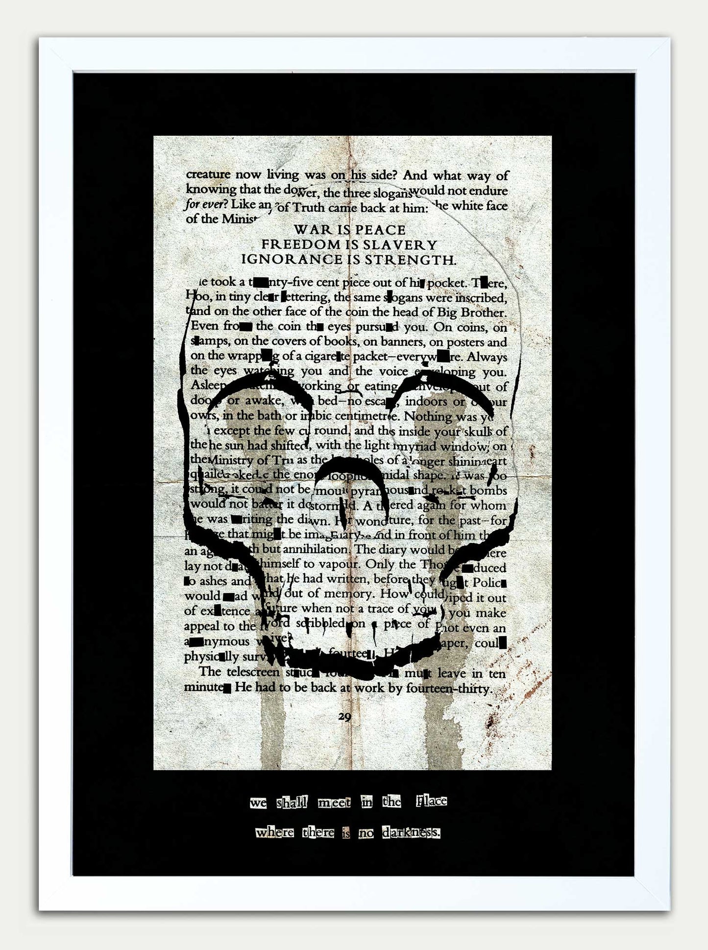 1984// "A Place Without Darkness" Fine Art Print