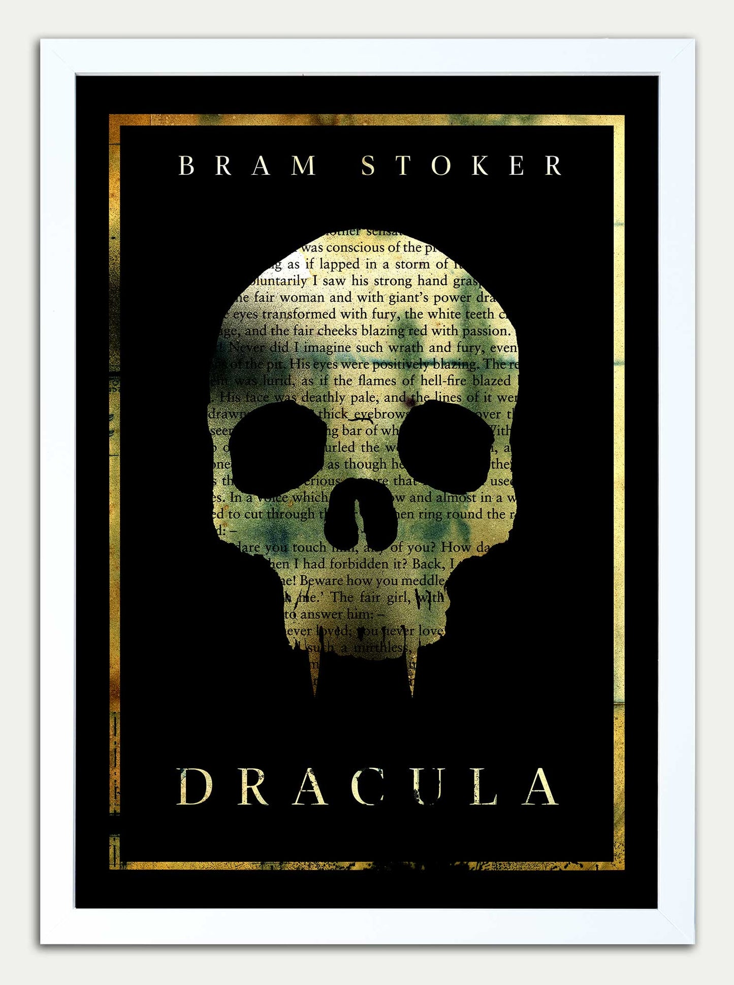 Dracula// "Skull of a Vampire 46" Fine Art Print