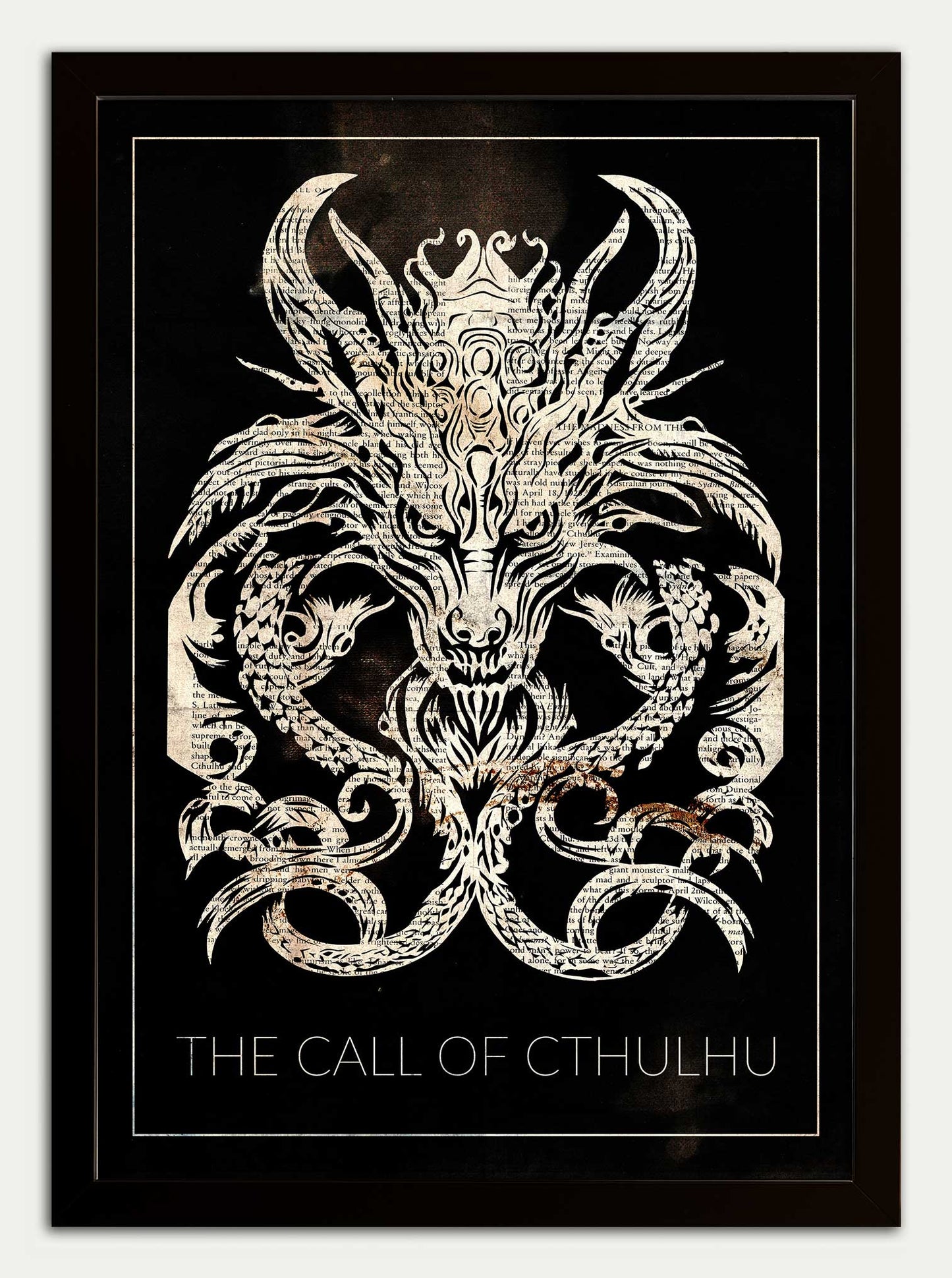 Call of Cthulhu// "Vast Angels and Ancient Horrors" Fine Art Print