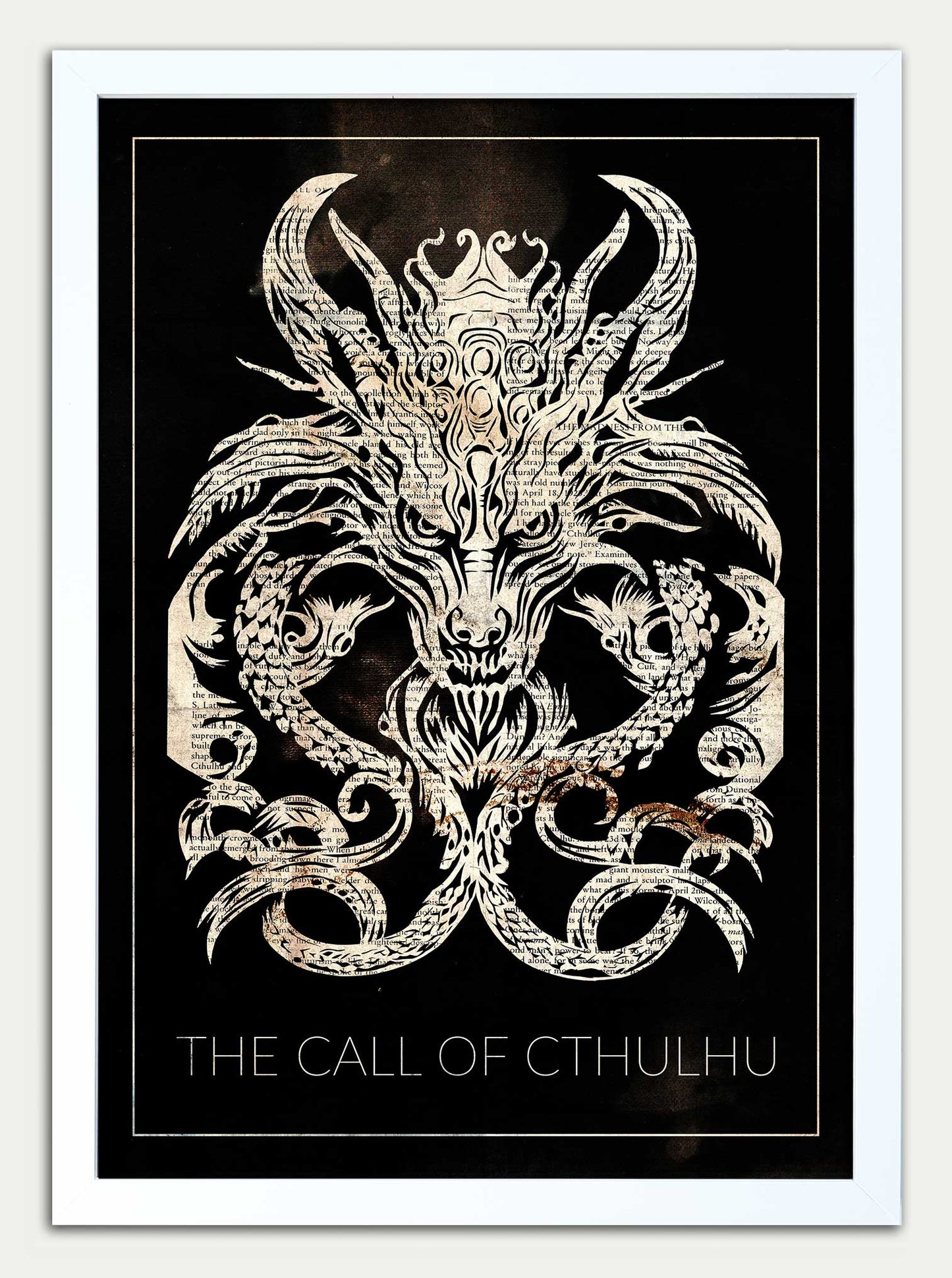 Call of Cthulhu// "Vast Angels and Ancient Horrors" Fine Art Print