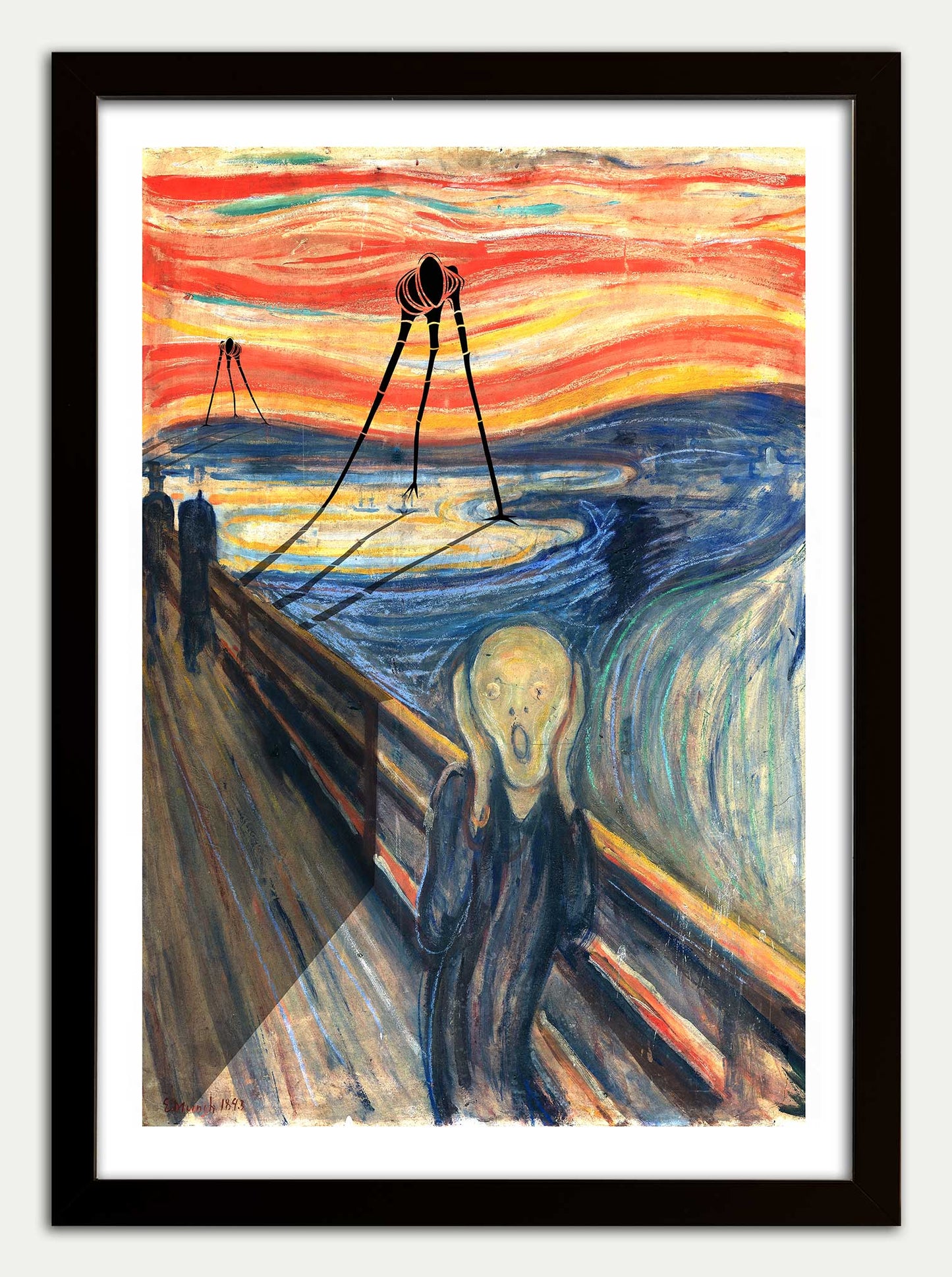 War of the Worlds "Scream" Fine Art Print