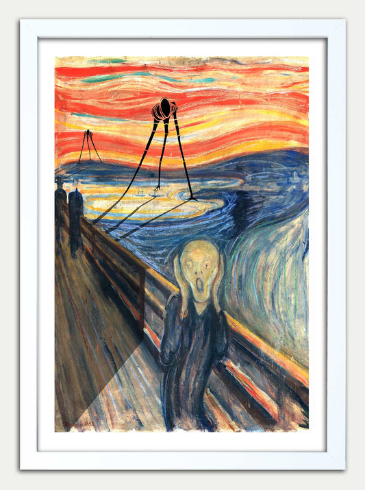 War of the Worlds "Scream" Fine Art Print