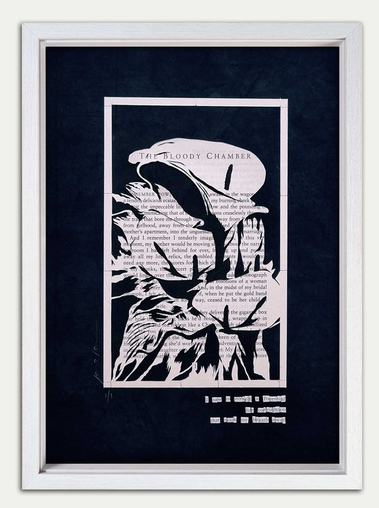 The Bloody Chamber "A Potential for Corruption" Original Single Page Papercut