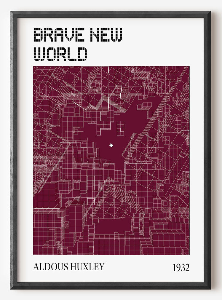 Brave New World// "Mulberry Caste" Matt Print