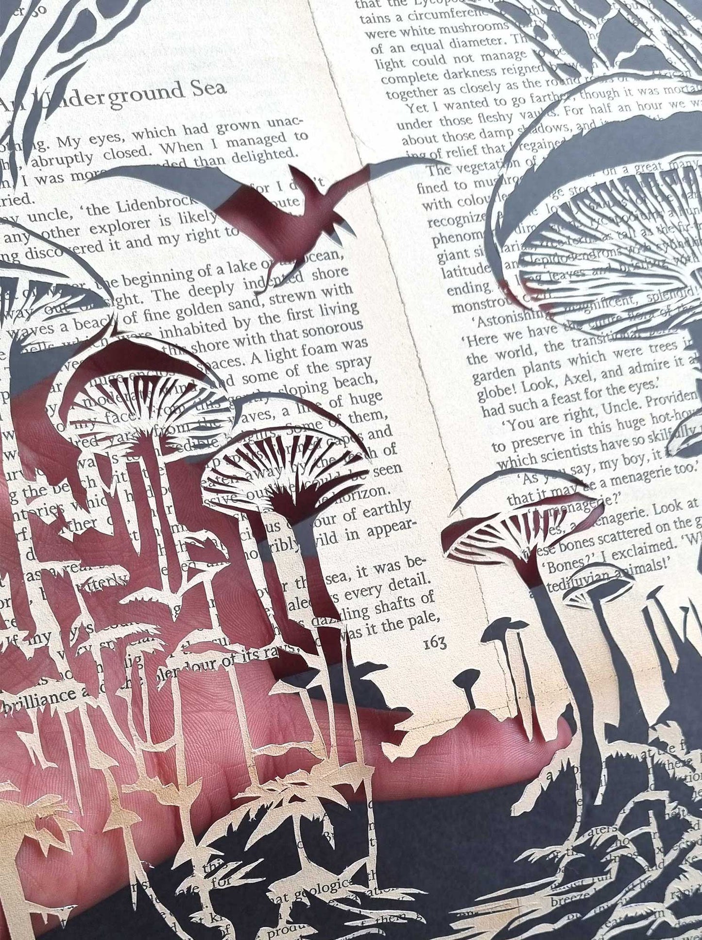 Journey to the Centre of the Earth// "Mushrooms on the Shore" Fine Art Print