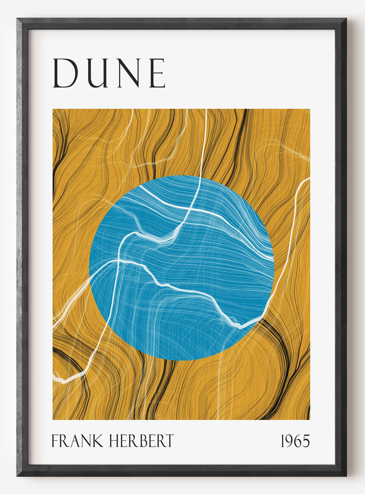 Dune// Blue Eye Matt Print