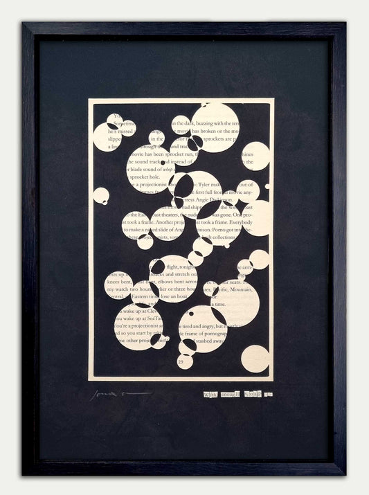 Fight Club "With Enough Soap..." Open Edition Single Page Papercut